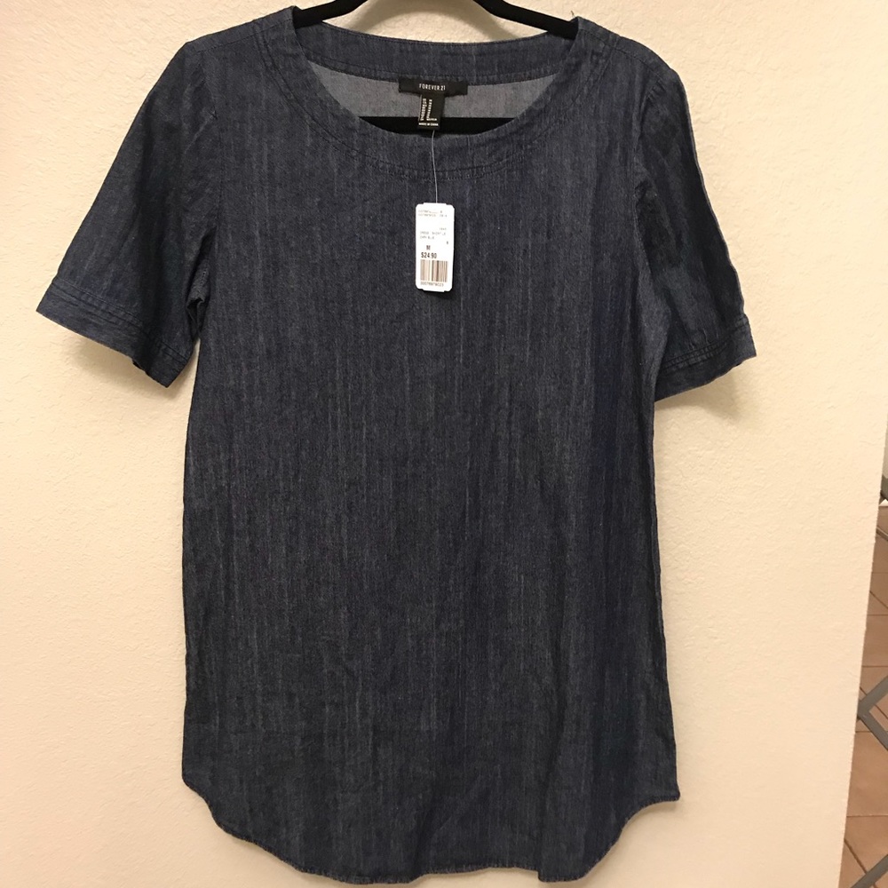 Denim forever 21 dress